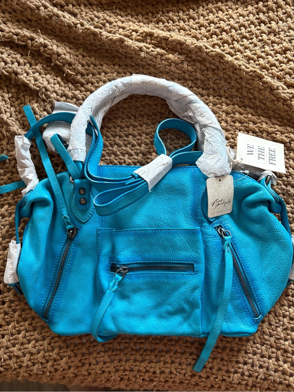 Free People We the Free BABY Emerson Cerulean Blue